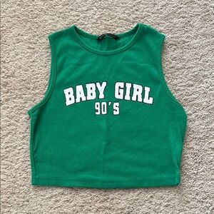 Green Women’s Tank Top